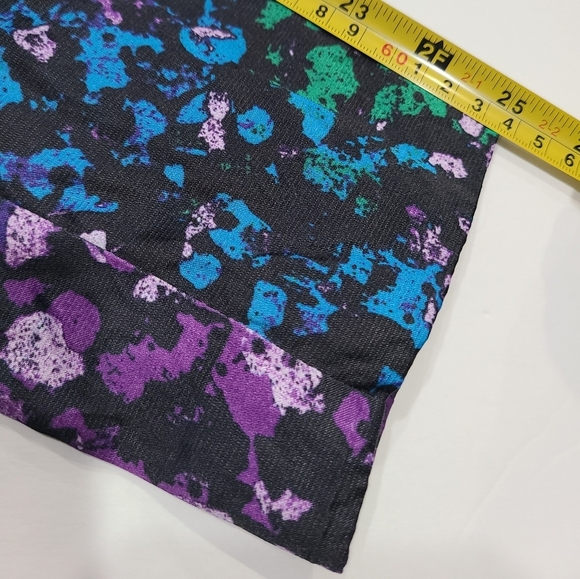 Laura Ashley women's jacket multicolored  art splatter print full zip  sz.L (d7) - Picture 9 of 9